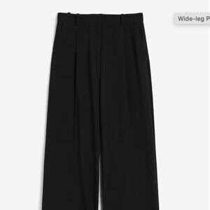 H&M WIDE LEG DRESS PANTS NWT SIZE 8